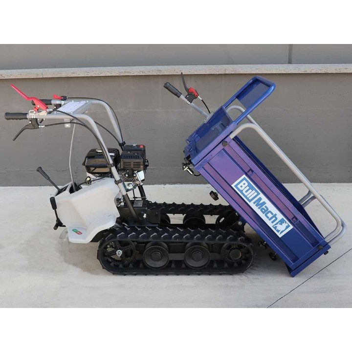 BullMach Helios 320 E telaketjukuljetin, laajennettava kuormatila, 320 kg, 6,5 HP