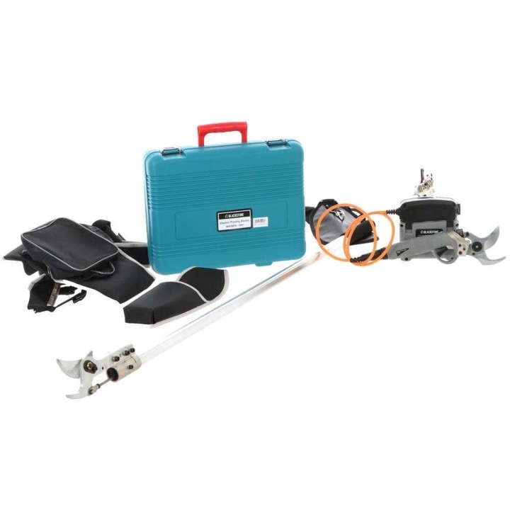 BlackStone 450 BP sähköoksasakset jatkovarrella, 37 V, 5,2 Ah, 150 cm