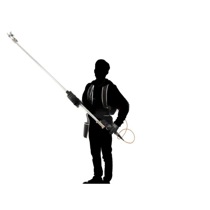 BlackStone 450 BP sähköoksasakset jatkovarrella, 37 V, 5,2 Ah, 150 cm