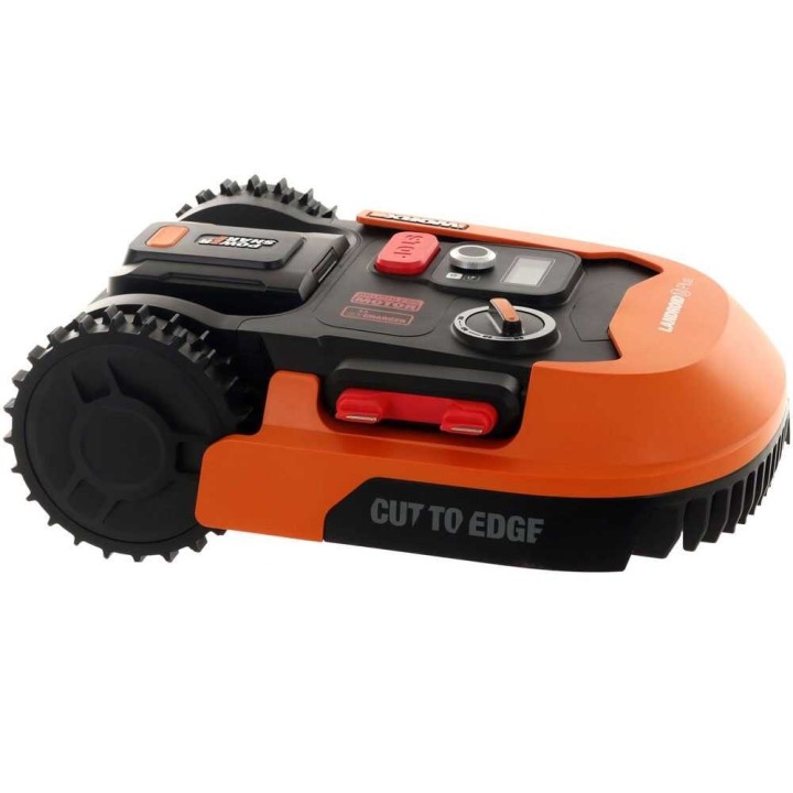 Worx WR165E robottiruohonleikkuri, 500 m², 20 V, 2 Ah, rajalanka