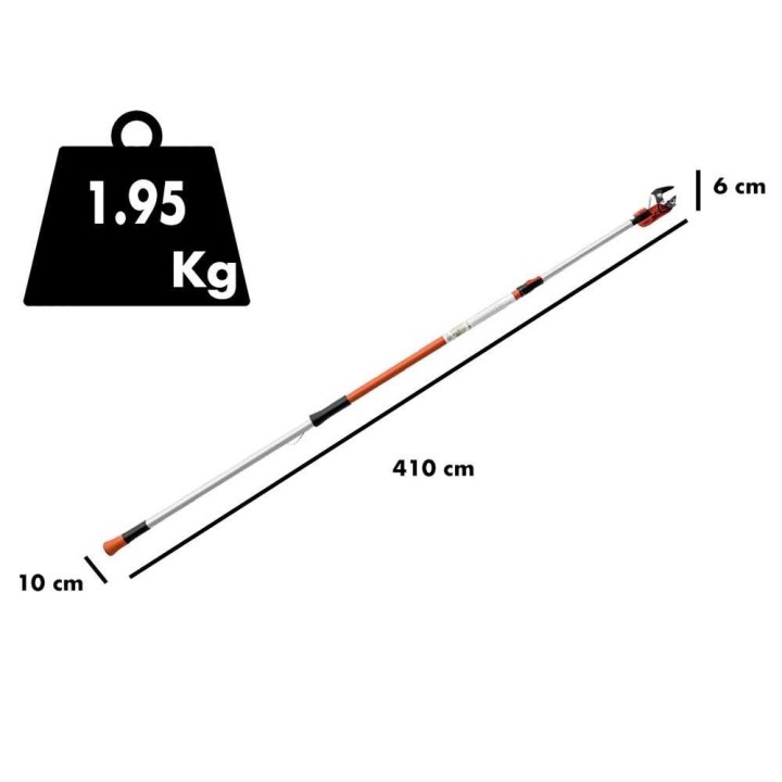 Bahco ATP 230-410 teleskooppinen oksasaha, 230–410 cm, 32 mm
