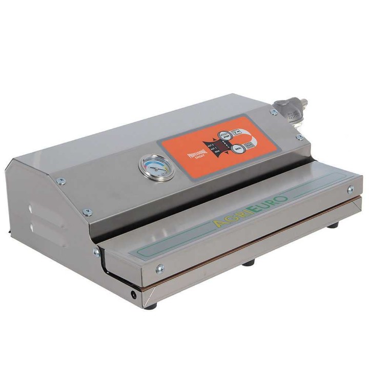 Euro 380 Inox tyhjiöpakkauskone, 150 W, saumaustanko 36,5 cm