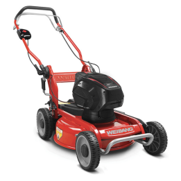 Weibang WB462SEM akkuruohonleikkuri 120 V 4 Ah 46 cm bioleikkuu leikkuu