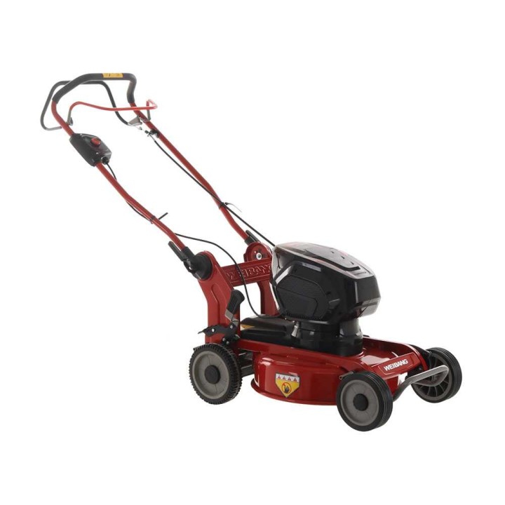 Weibang WB462SEM akkuruohonleikkuri, 120 V, 4 Ah, 46 cm bioleikkuu