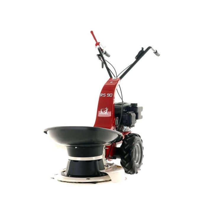 RS90 pyörivä niittokone, Loncin 139 cm³, 57 cm, 4,5 HP, vetävä