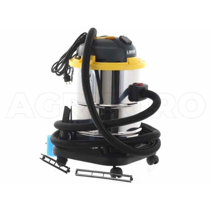 Lavor WTP 50 XE märkä-kuivaimuri, 50 l, 1 600 W, ruostumaton teräs