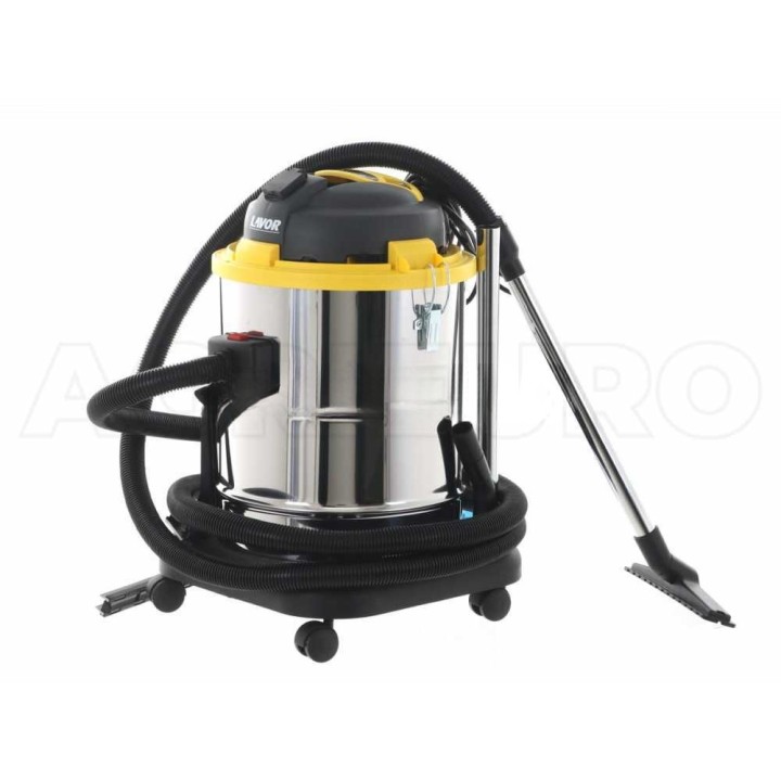 Lavor WTP 50 XE märkä-kuivaimuri, 50 l, 1 600 W, ruostumaton teräs