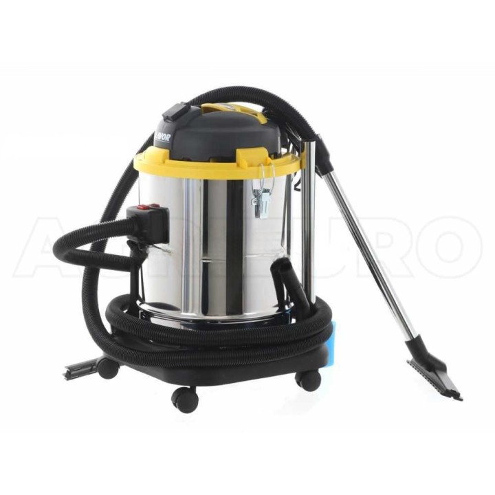 Lavor WTP 50 XE märkä-kuivaimuri, 50 l, 1 600 W, ruostumaton teräs
