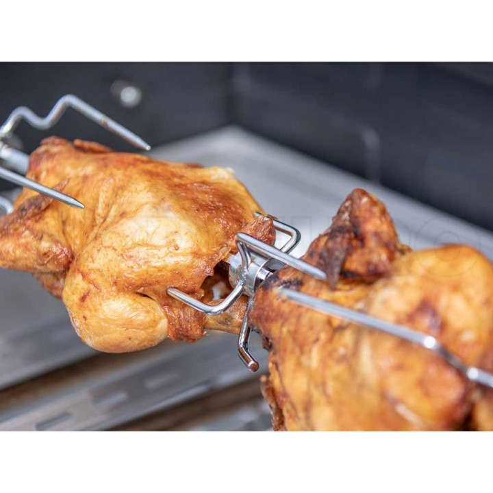 Premium sähköinen grillivarras Campingaz-grilleihin, enintään 3 kg