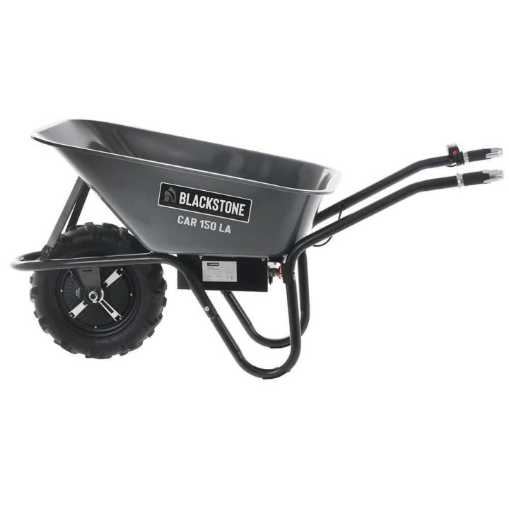 BlackStone CAR 150-M80 sähköinen kottikärry, 500 W, 24 V, 80 l, 150 kg