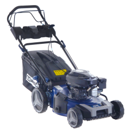 BullMach ECTOR 46 S takavetoinen ruohonleikkuri 170 cm 4 in 1 46 cm