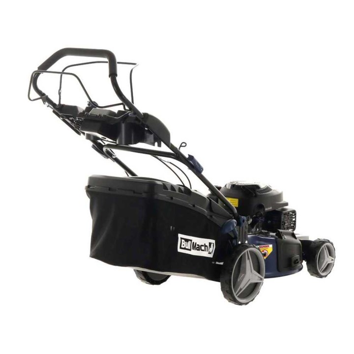 BullMach ECTOR 46 S takavetoinen ruohonleikkuri, 170 cm³, 4 in 1, 46 cm