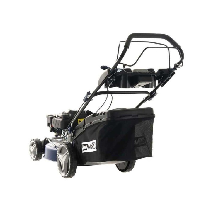 BullMach ECTOR 46 S takavetoinen ruohonleikkuri, 170 cm³, 4 in 1, 46 cm