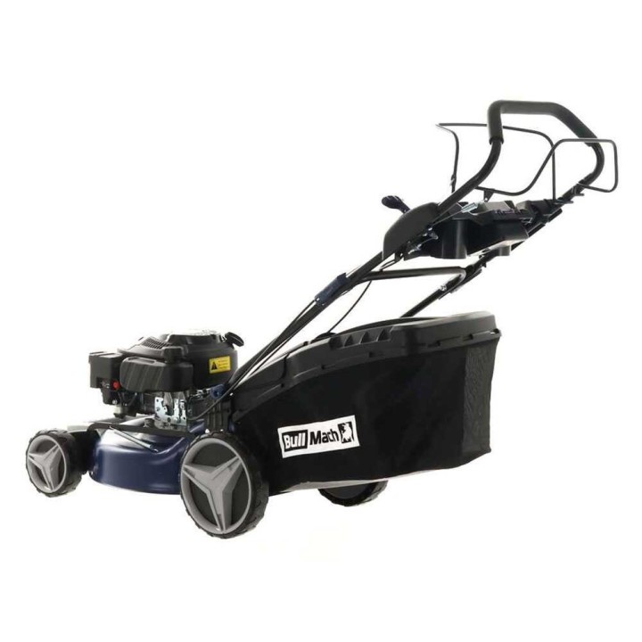 BullMach ECTOR 46 S takavetoinen ruohonleikkuri, 170 cm³, 4 in 1, 46 cm