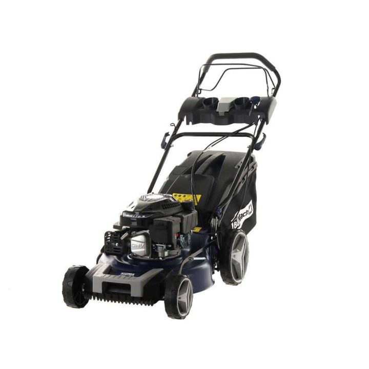 BullMach ECTOR 46 S takavetoinen ruohonleikkuri, 170 cm³, 4 in 1, 46 cm