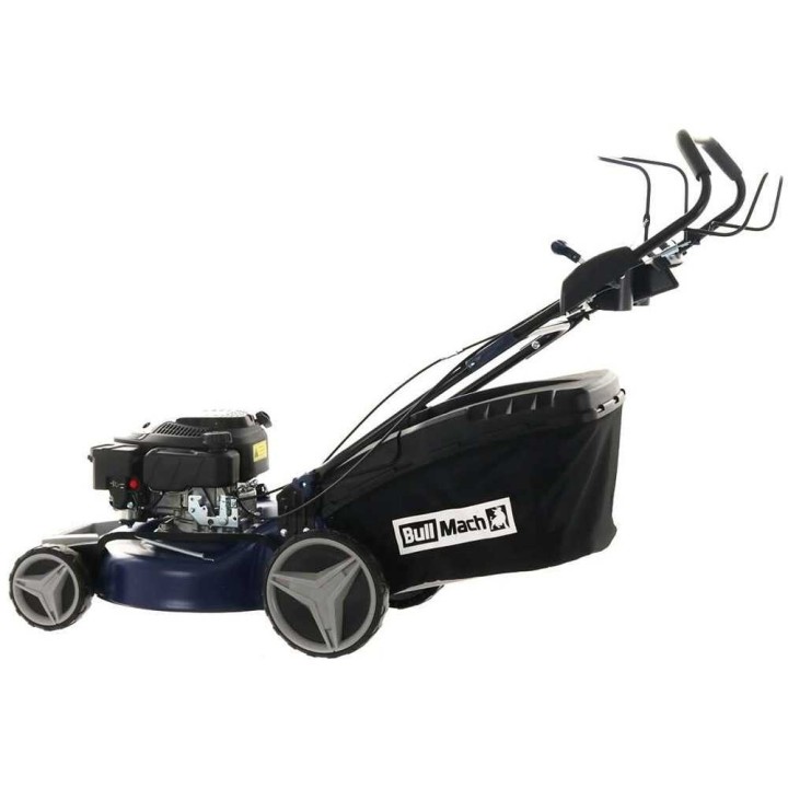 BullMach ECTOR 46 S takavetoinen ruohonleikkuri, 170 cm³, 4 in 1, 46 cm