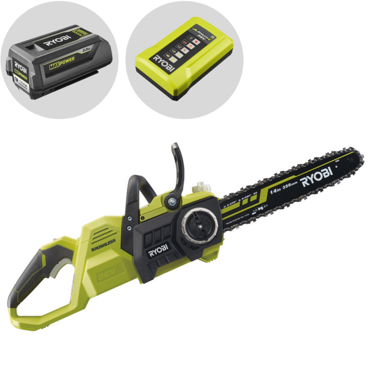 Ryobi RY36CSX35A 150 akkumoottorisaha 36 V 5 Ah 35 cm