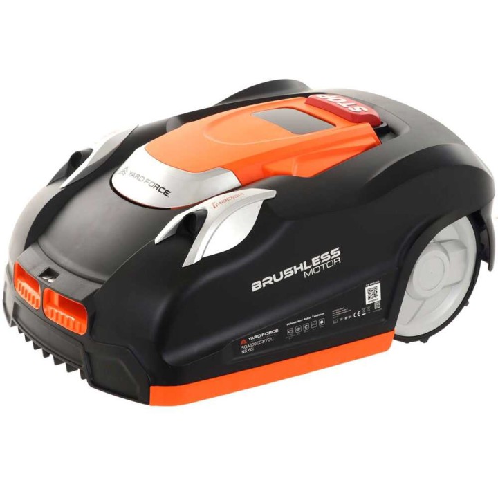 Yard Force NX60i robottiruohonleikkuri, 600 m², 28 V, Wi-Fi-ohjaus