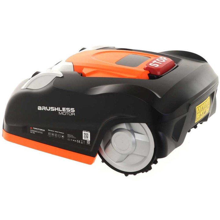 Yard Force NX60i robottiruohonleikkuri, 600 m², 28 V, Wi-Fi-ohjaus