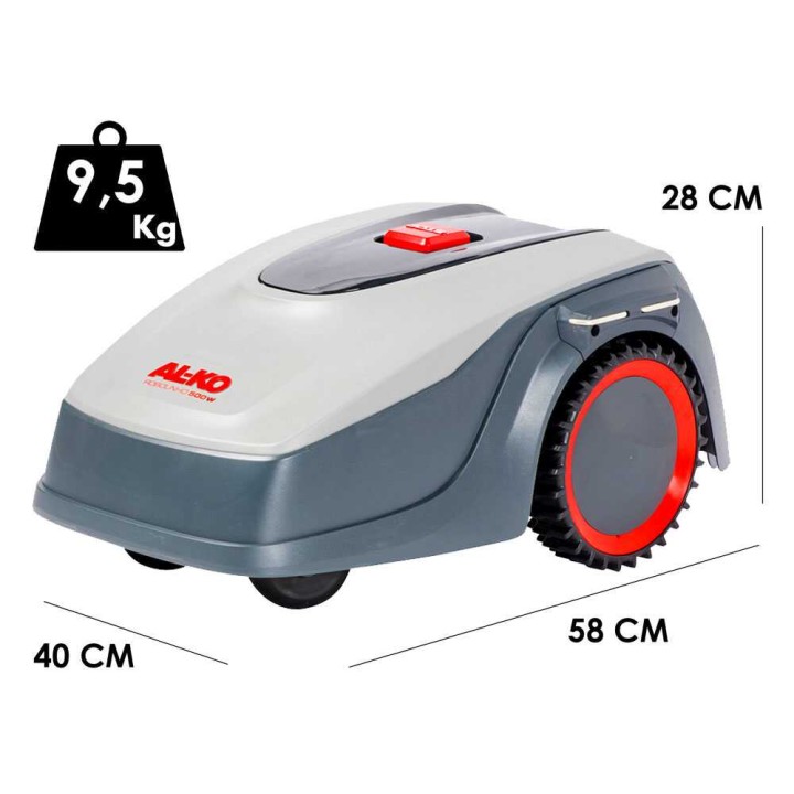 AL-KO Robolinho 500 W robottiruohonleikkuri, 18 V, 500 m², rajalanka