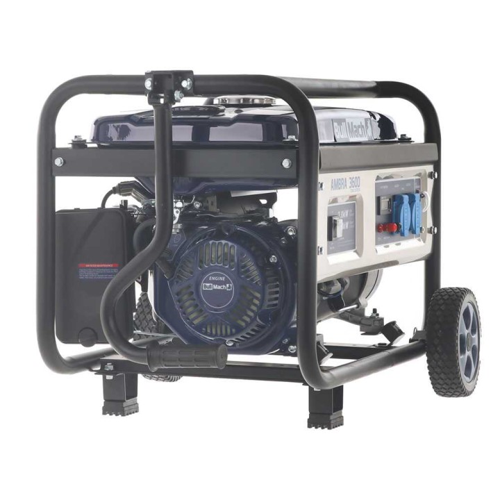 BullMach AMBRA 3600 bensiinikäyttöinen generaattori, 3 kW, AVR, yksivaiheinen