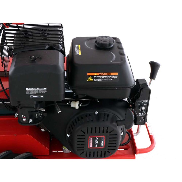 GeoTech-Pro GFM 760 L-E vasaramurskain, Loncin G420 FD, 15 HP, 76 cm