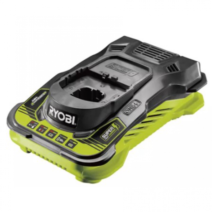 RYOBI SUPER RAPIDO 18 V litiumakkujen pikalaturi
