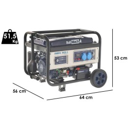 BullMach AMBRA 3600 E bensiinikäyttöinen generaattori 2 8 kW 230 V
