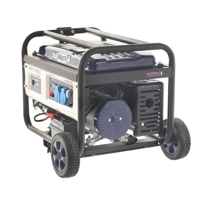 BullMach AMBRA 3600 E bensiinikäyttöinen generaattori, 2,8 kW, 230 V