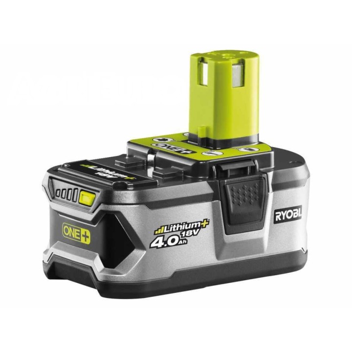 RYOBI 18 V 5 Ah litiumakku ja laturi
