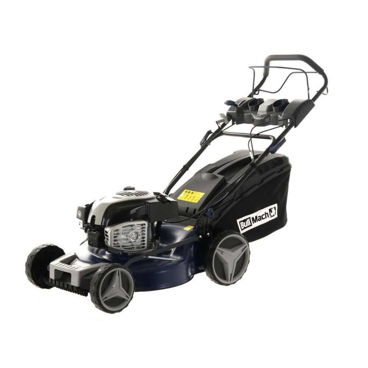 BullMach ACHILLE 51 BS vetävä 4-in-1-bensiiniruohonleikkuri, 51 cm, 5,5 HP
