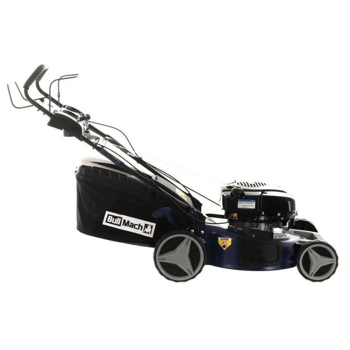 BullMach ACHILLE 51 BS vetävä 4-in-1-bensiiniruohonleikkuri, 51 cm, 5,5 HP