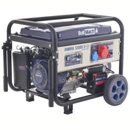 BullMach AMBRA 12000 E 3 kolmivaihegeneraattori 8 5 kW AVR bensiini