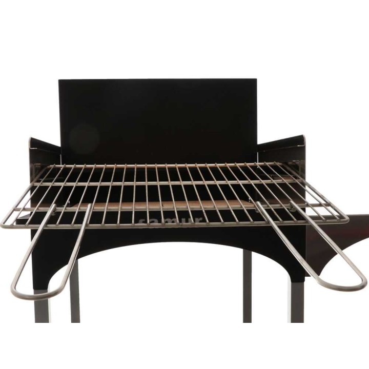 Famur BK 6 Eco monipolttoainegrilli, puu, hiili ja kaasu, 1 752 cm²