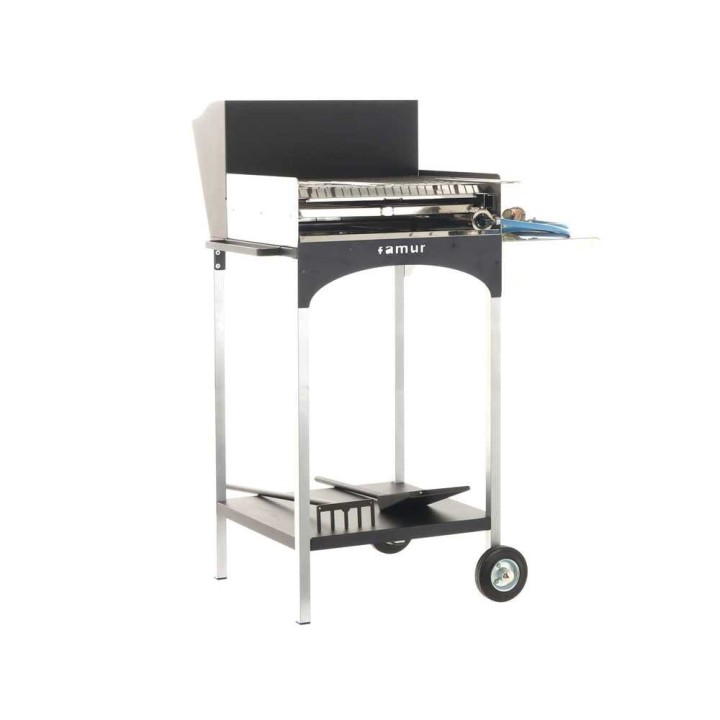 Famur BK 6 Eco monipolttoainegrilli, puu, hiili ja kaasu, 1 752 cm²