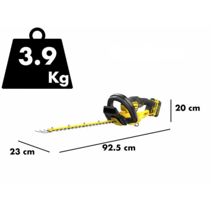 Stanley FATMAX V20 akkupensasleikkuri, 18 V, 4 Ah, 55 cm