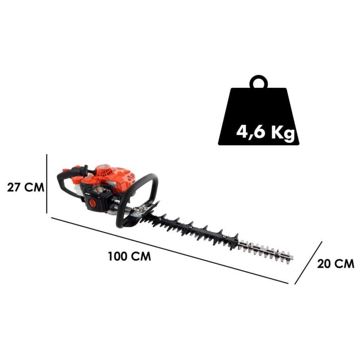 Echo HC-2020R bensiinikäyttöinen pensasleikkuri, 21,2 cm³, 53 cm