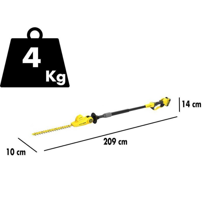 STANLEY FATMAX V20 teleskooppinen akkupensasleikkuri, 18 V, 45 cm