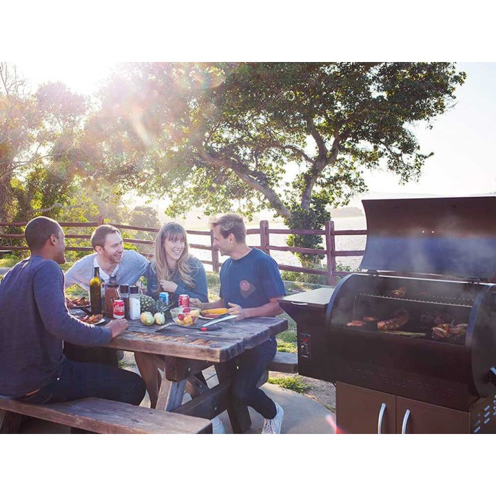 ZGrills ZPG-700D pellettigrilli, 4 477 cm², ruostumaton ritilä
