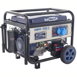 BullMach AMBRA 9500 E bensiinikäyttöinen generaattori 7 5 kW 230 V AVR