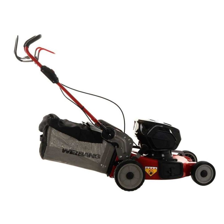 Weibang WB452SE3 akkuruohonleikkuri, 120 V, 4 Ah, 45 cm, 4-in-1