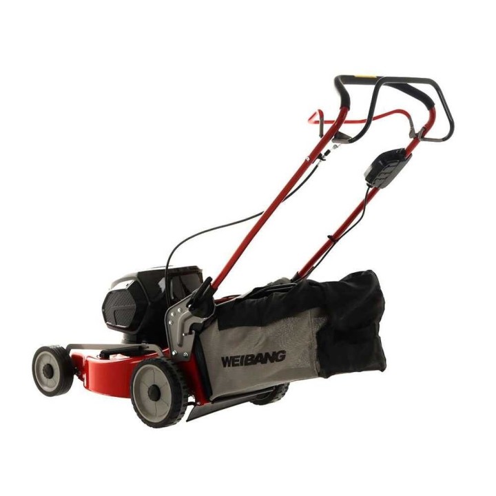 Weibang WB452SE3 akkuruohonleikkuri, 120 V, 4 Ah, 45 cm, 4-in-1