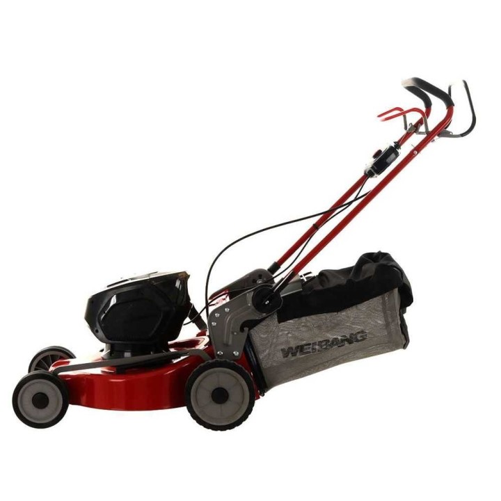 Weibang WB452SE3 akkuruohonleikkuri, 120 V, 4 Ah, 45 cm, 4-in-1