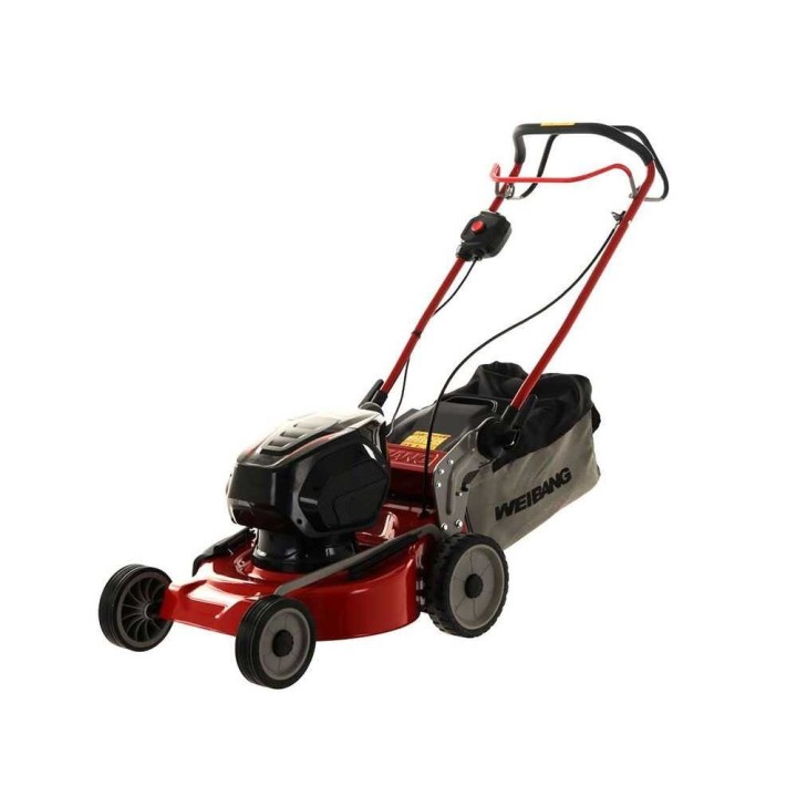 Weibang WB452SE3 akkuruohonleikkuri, 120 V, 4 Ah, 45 cm, 4-in-1