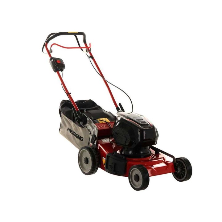Weibang WB452SE3 akkuruohonleikkuri, 120 V, 4 Ah, 45 cm, 4-in-1