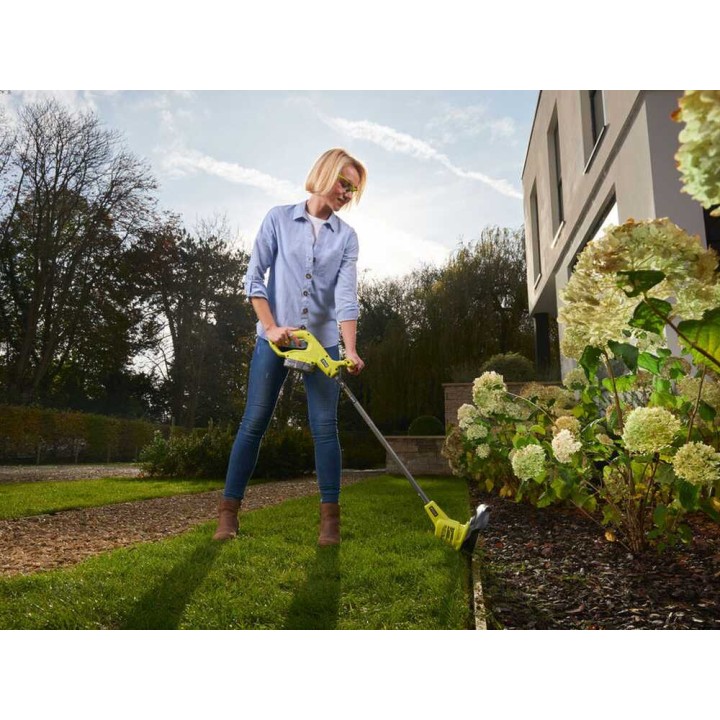 Ryobi OLT1825M akkuruohotrimmeri, 18 V, leikkuuleveys 25 cm, ilman akkua