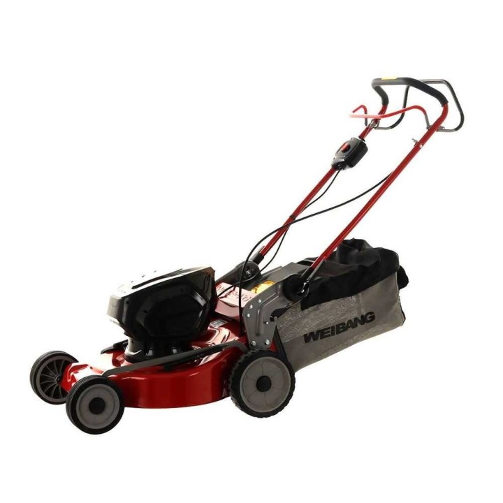 Weibang WB502SE3 akkuruohonleikkuri, 120 V, 4 Ah, 49 cm, takaveto