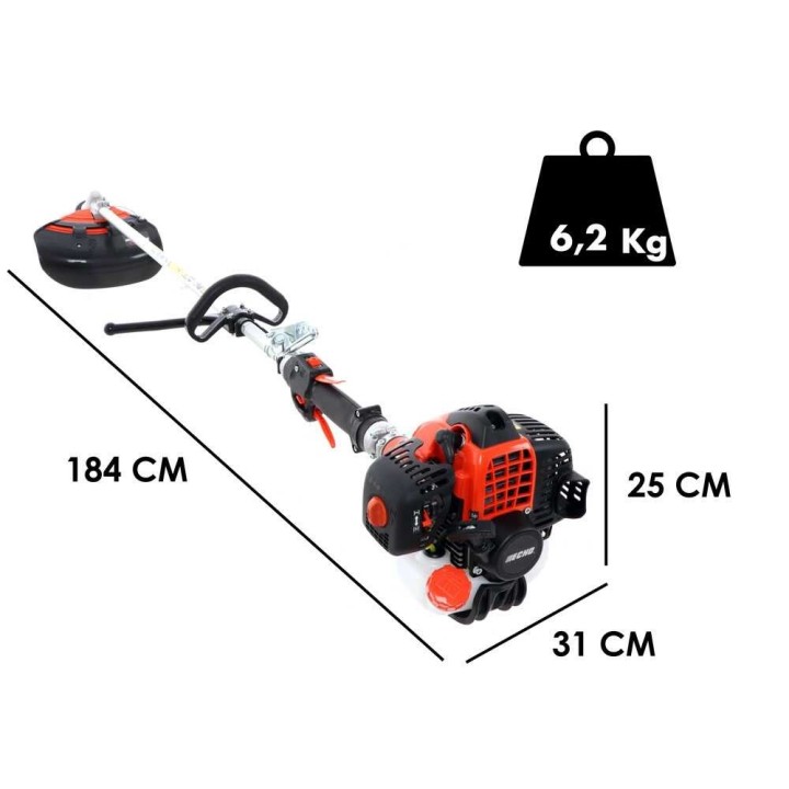 Echo SRM-301TESL bensiinikäyttöinen raivaussaha, 28,1 cm³, 1,26 HP