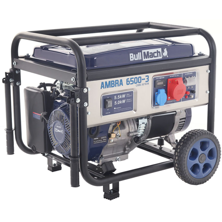 BullMach AMBRA 6500 3 kolmivaihegeneraattori 5 kW 5 5 kW AVR