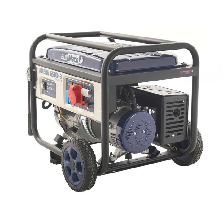 BullMach AMBRA 6500-3 kolmivaihegeneraattori, 5 kW, 5,5 kW, AVR